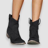 Sabine | Vintage Cowboystiefel – Schwarz