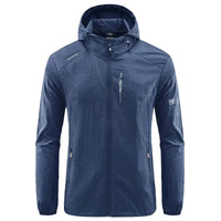 Thomas | Hochwertige Windbreaker-Jacke – Dunkelblau