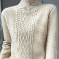 Fluffonia Turtleneck – Apricot