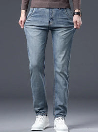 Walker™ | Casual Denim-Jeans – Blau