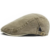 Hans | Vintage Flat Cap – Grün