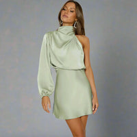 Droswina | Elegantes Sommerkleid – Hellgrün