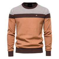 Mirosław - Pullover Mit Rundhalsausschnitt – Orange