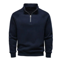 Tim | Eleganter Herrenpullover für kalte Tage – Marine
