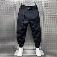 KIEFER - ELEGANTE WEITE HOSE – Schwarz
