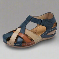 Carmina | Handgefertigte leichte Sandalen aus Premium-Material – Blau