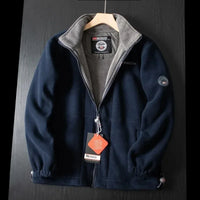 Norway™ - Premium Fleece Weste – Blau