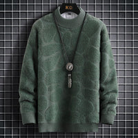 Dicker Pullover für Männer - CEDRICK – Oliv