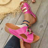 Lina | Orthopädische Wedge-Heel Sandalen™ – Rosa