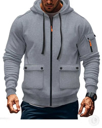 Meinrad® | Premium Robuste Militärjacke für Männer – hellgrau