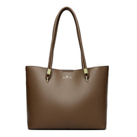 Maelie – Schultertaschen aus Leder – Braun