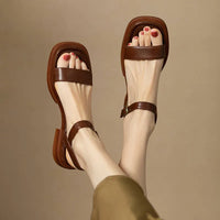 Brigitte™ | Elegante und bequeme Sandalen – Braun
