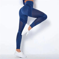 ShapeFit Anti-Cellulite Kompressionsleggings – Glättend & Stützend – Königsblau