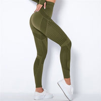 ShapeFit Anti-Cellulite Kompressionsleggings – Glättend & Stützend – Oliv