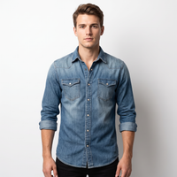 Maxime - Komfortables Herrenhemd – Hellblau