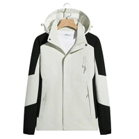 Jana | SkiFlex Unisex Skijacke – Weiß / Schwarz2