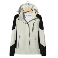 Jana | SkiFlex Unisex Skijacke – Weiß / Schwarz 1