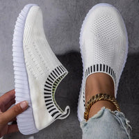 Marlene | Damen Atmungsaktive Freizeit Sneaker – Weiß