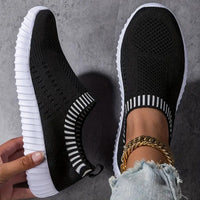 Marlene | Damen Atmungsaktive Freizeit Sneaker – Schwarz