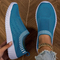 Marlene | Damen Atmungsaktive Freizeit Sneaker – Hellblau