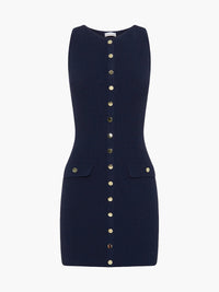 Georgia Mini Kleid – Marine