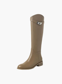 Hazel Stiefel – Taupe