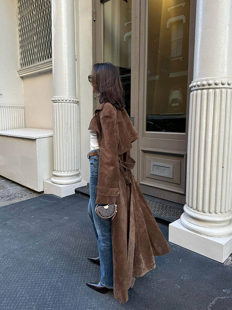 Asytra | Eleganter Klassischer Trenchcoat für Damen