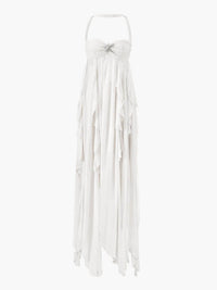 Ophilia Midi Kleid – Weiß