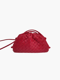Heidi-Mode | Handgefertigte Gewebte Tasche – Rot