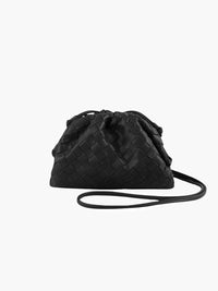 Heidi-Mode | Handgefertigte Gewebte Tasche – Schwarz
