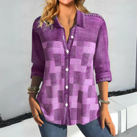 Annie - Elegante Bluse für Damen – Lila
