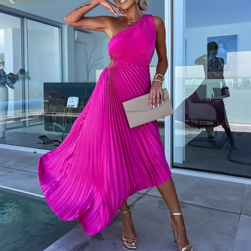 Lily - Asymmetrisches Pasodoble Kleid