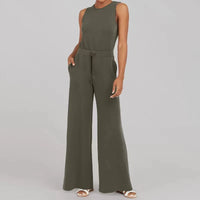 AeroChic - Luftige Jumpsuits – Grün