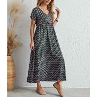 Mik | Handgemachtes Sommerkleid für Damen – Grün
