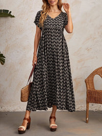 Mik | Handgemachtes Sommerkleid für Damen – Schwarz