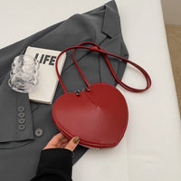 Stilvolle Damen-Schultertasche aus funktionalem, hochwertigem Material – Rot (Nur noch 4 auf Lager)