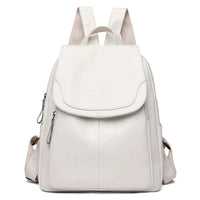 Stilvoller Damenrucksack – Funktionales, elegantes Design – Hohe Qualität – Reinweiß