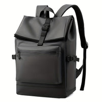 Stilvoller Herren-Outdoor-Rucksack aus leichtem Nylon – grau