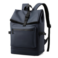 Stilvoller Herren-Outdoor-Rucksack aus leichtem Nylon – Tiefblau