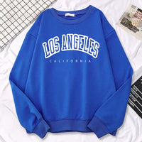 Damen-Sweatshirt mit Rundhalsausschnitt | Übergroß – Blau