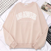 Damen-Sweatshirt mit Rundhalsausschnitt | Übergroß – Beige