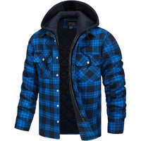 Stylische Herren-Winterjacke mit Futter – warm und vielseitig für alle Gelegenheiten – Blau