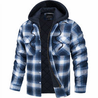 Stylische Herren-Winterjacke mit Futter – warm und vielseitig für alle Gelegenheiten – Dunkelblau