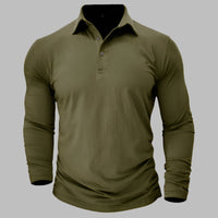 Poloshirt für Herren – Kurzarm-Poloshirt Für Sommer – Oliv