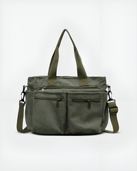 Städtischer Kord | Taschen – Grün