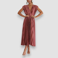 Alexandra | Elegantes Kleid – Rot