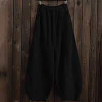 Bequeme Damen Palazzohose - Eleganter Schnitt – Schwarz