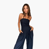 Eleganter Damen Jumpsuit – Marine