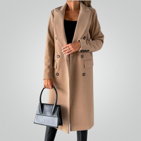 Elegante & Warme Winterjacke für Damen – Khaki