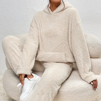 Tami | Ultra-weiches Lounge Set für Frauen Zuhause – Weiß